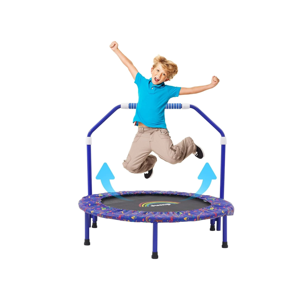 Kids Trampoline Mini Noise-Free Trampoline Indoor/Outdoor Rebounder 36" (Free Shipping)