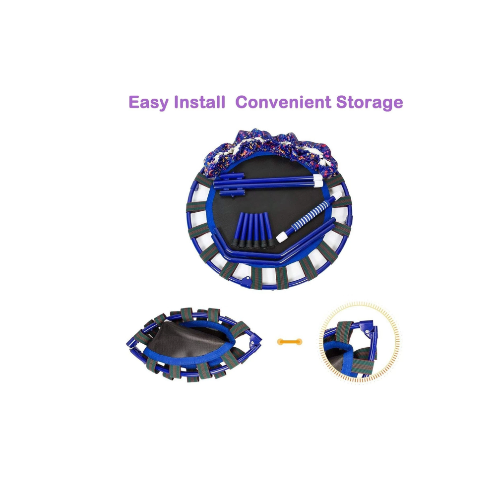 Kids Trampoline Mini Noise-Free Trampoline Indoor/Outdoor Rebounder 36" (Free Shipping)