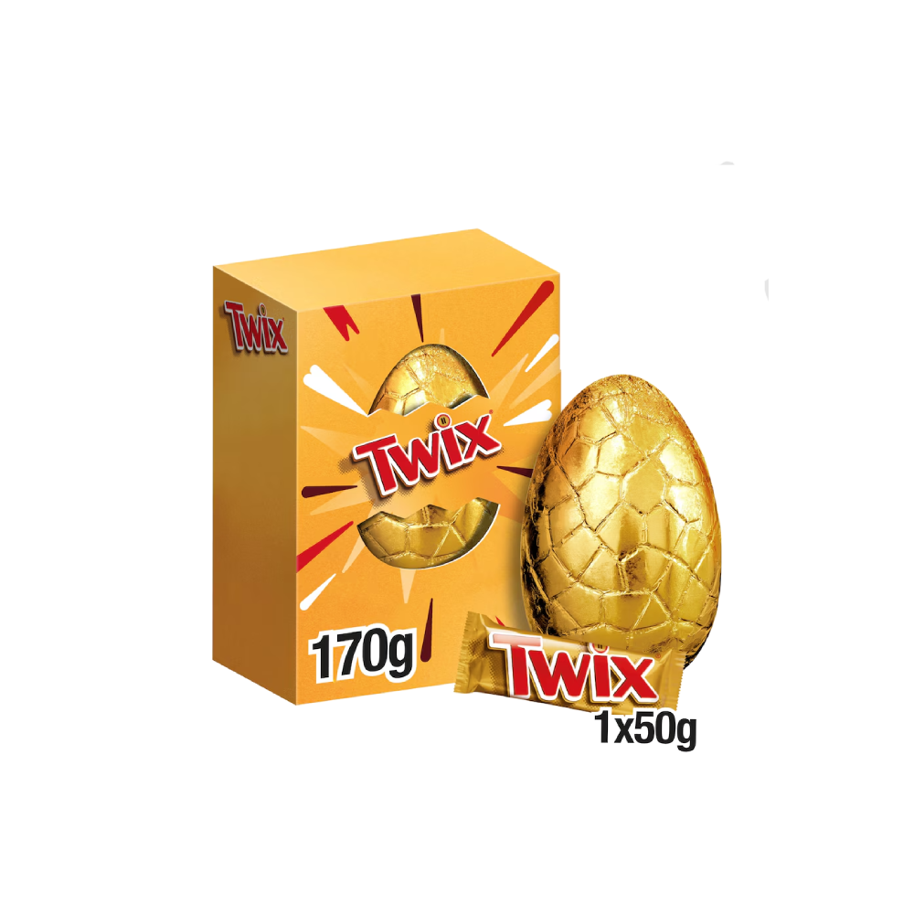 Twix Milk Chocolate Easter Egg (170g)