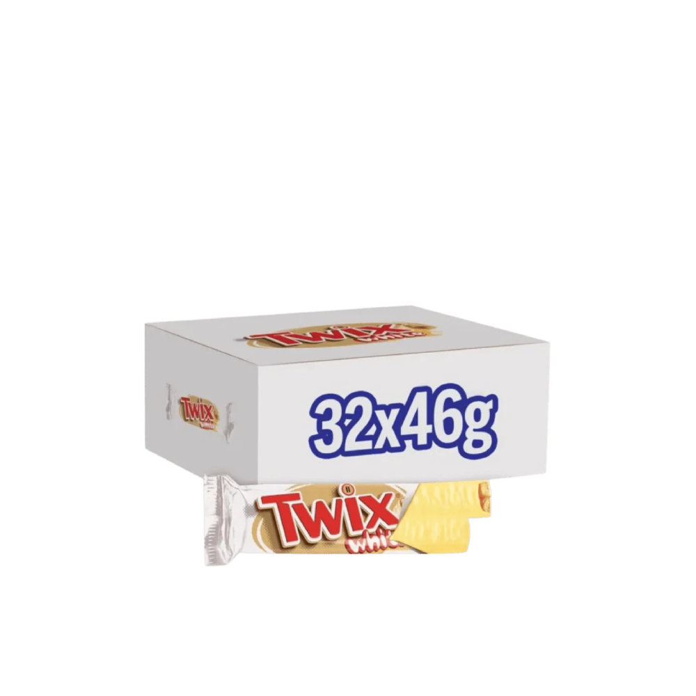 Twix White Chocolate Bars (32x46g)