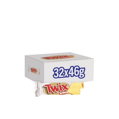 Twix White Chocolate Bars (32x46g)