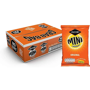 JACOB'S Mini Cheddars Original Grab Bag 30 x 45g bags