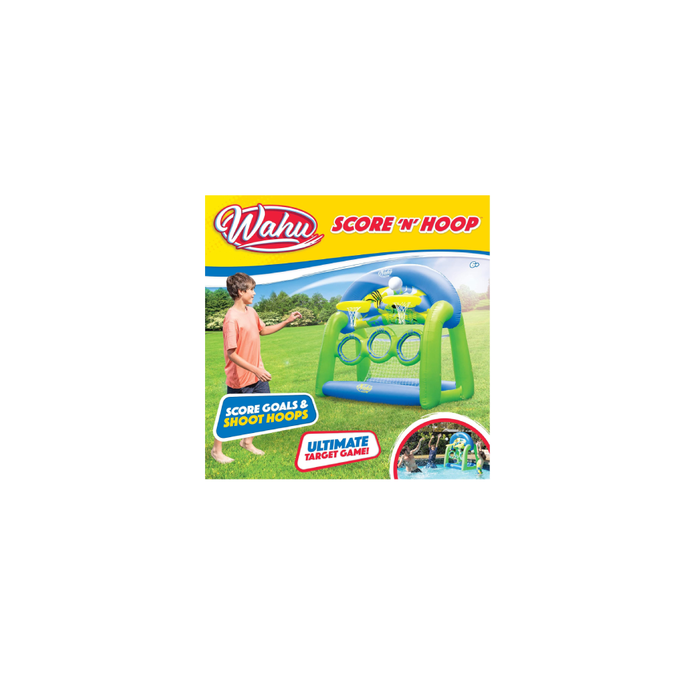 Wahu Score 'N' Hoop - The Ultimate Target Garden Game