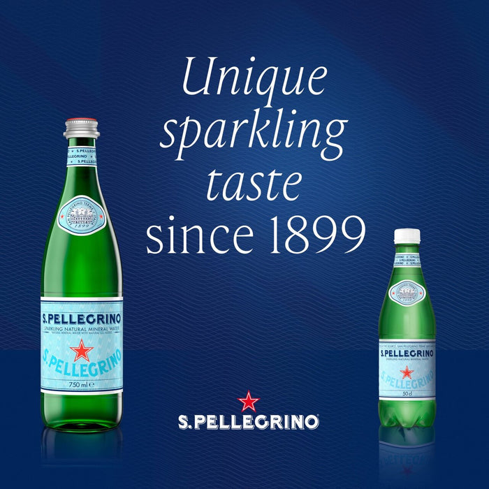6 x 1L San Pellegrino Sparkling Natural Mineral Water  BBE 05/25 RRP £7.99 Sale Price £2.99