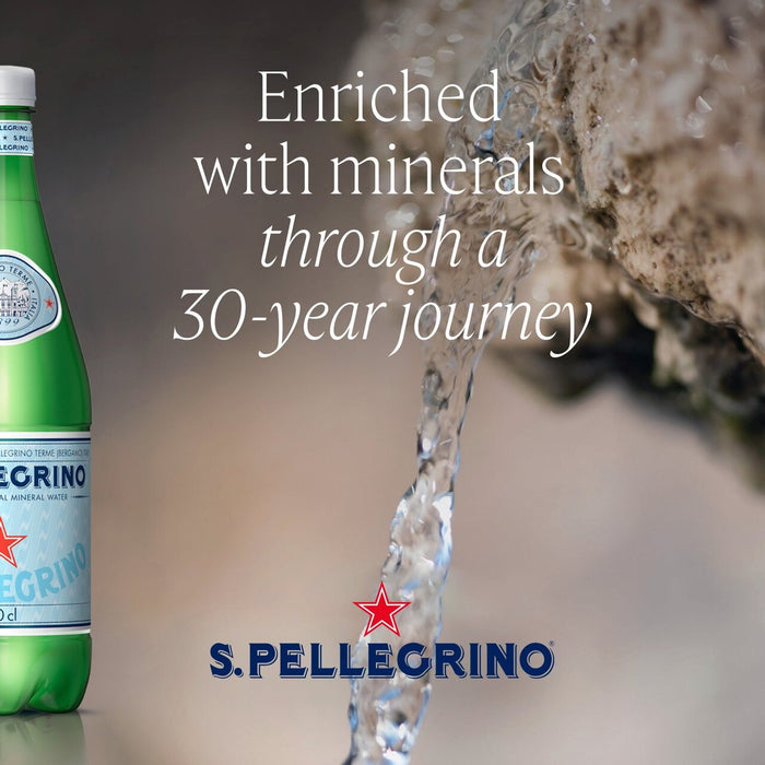 6 x 1L San Pellegrino Sparkling Natural Mineral Water  BBE 05/25 RRP £7.99 Sale Price £2.99
